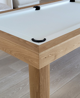 MODEL MODERN NATURAL RIFT WHITE OAK POOL TABLE - Image 6