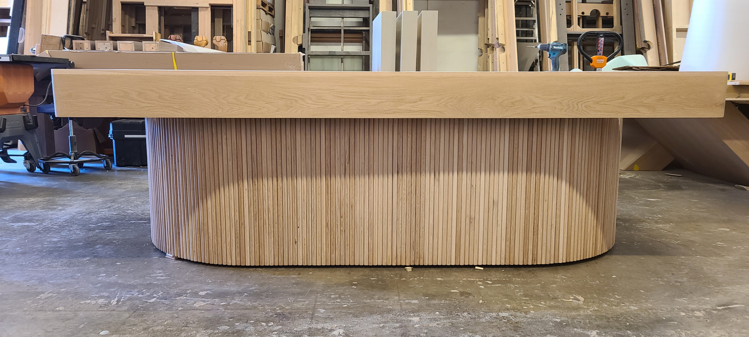 MODEL MODERN POOL TABLE FINNLEY RIFT WHITE OAK COMING SOON - Image 4