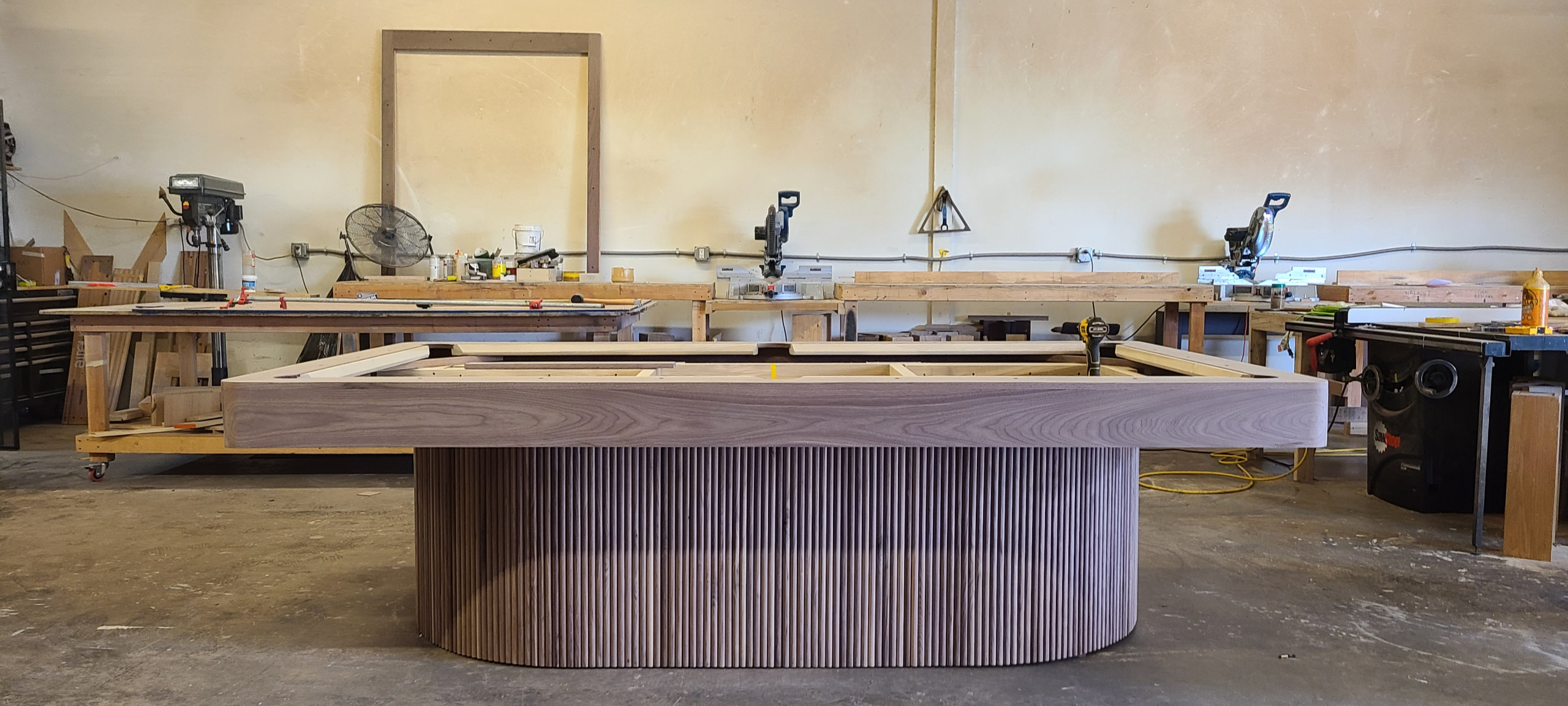 MODEL MODERN POOL TABLE FINNLEY RIFT WALNUT COMING SOON - Image 3