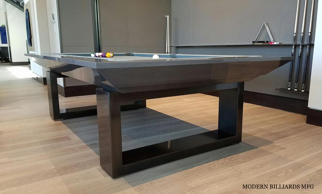 Geneva Contemporary Steel Pool Table - Image 5