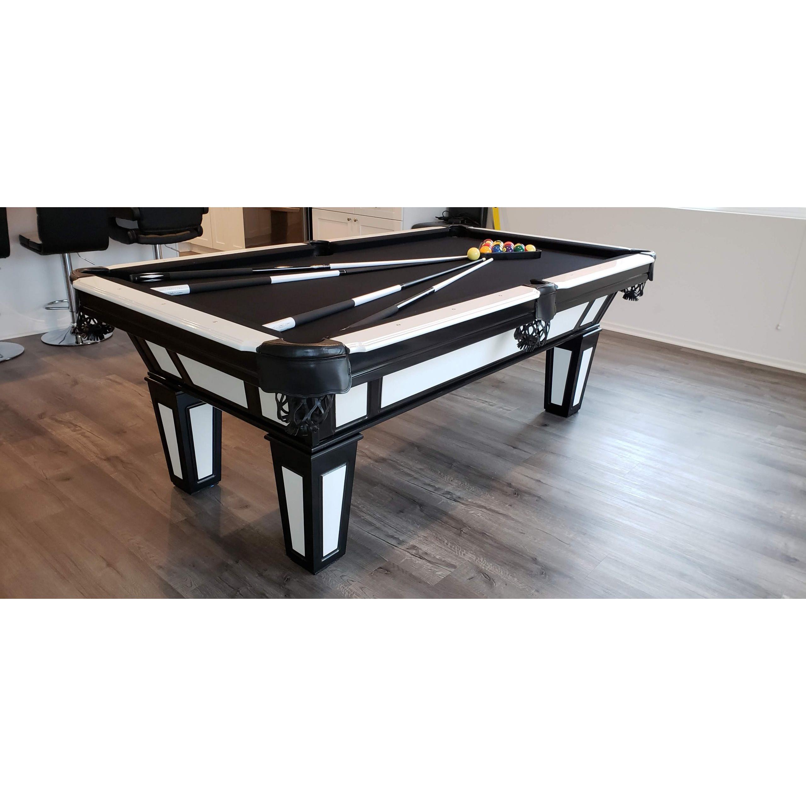 Black Beauty Traditional Pool Table
