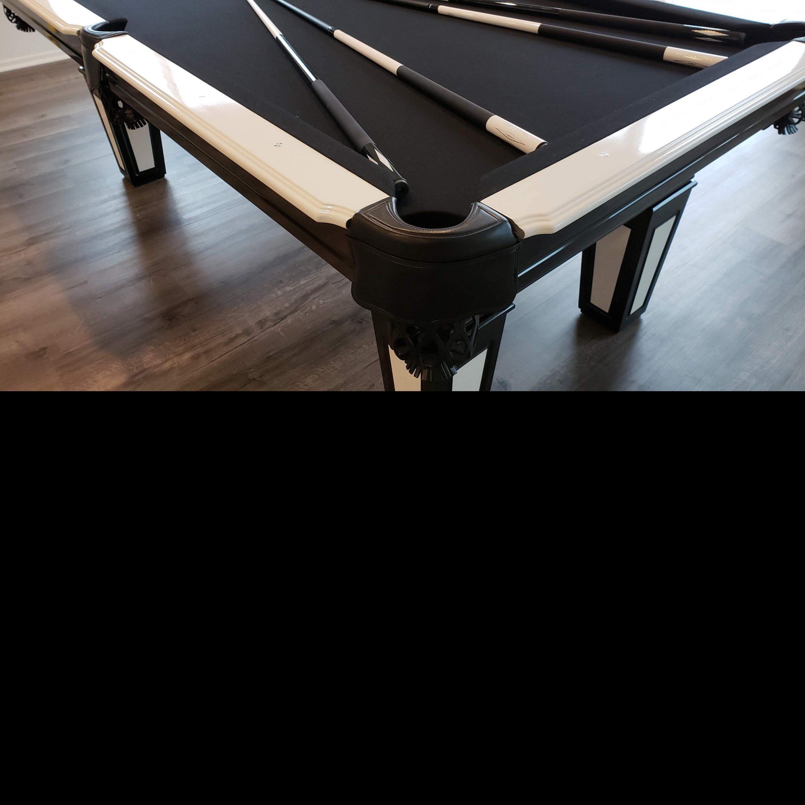 Black Beauty Traditional Pool Table - Image 4
