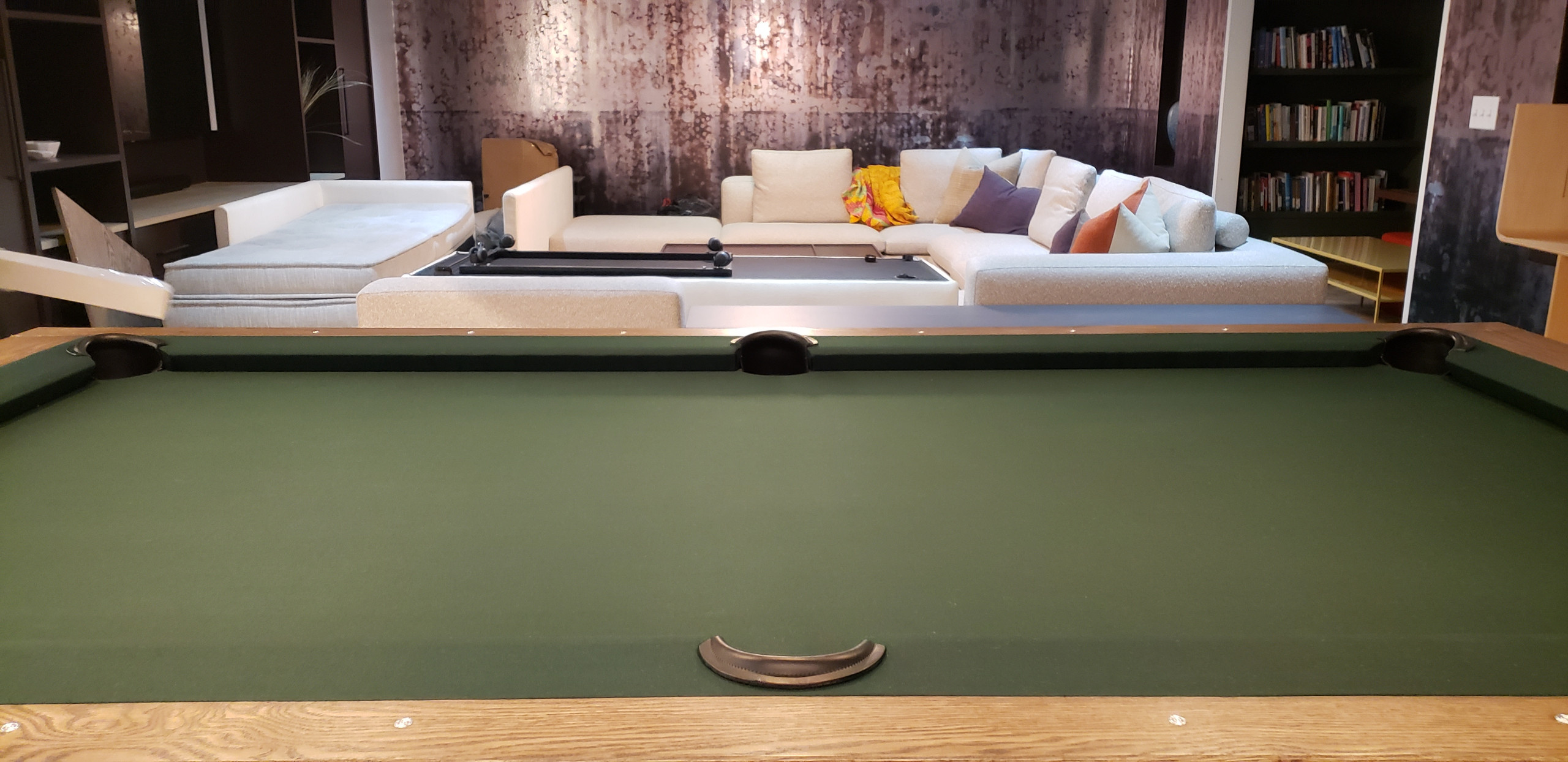 modern pool tables, custom pool tables, american made billiards mfg