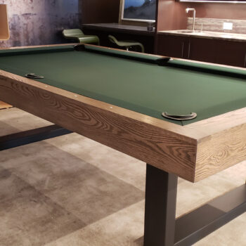 modern pool tables, custom pool tables, american made billiards mfg