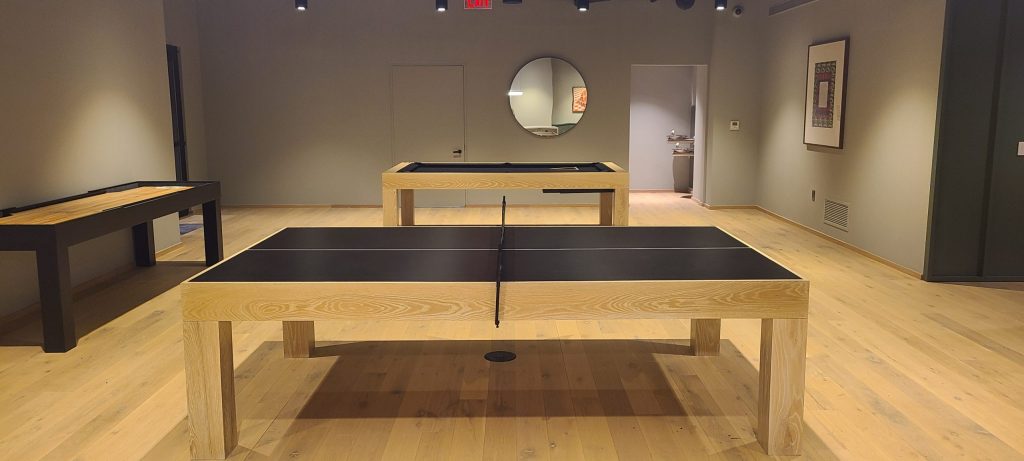 modern pool tables, custom pool tables, american made billiards mfg