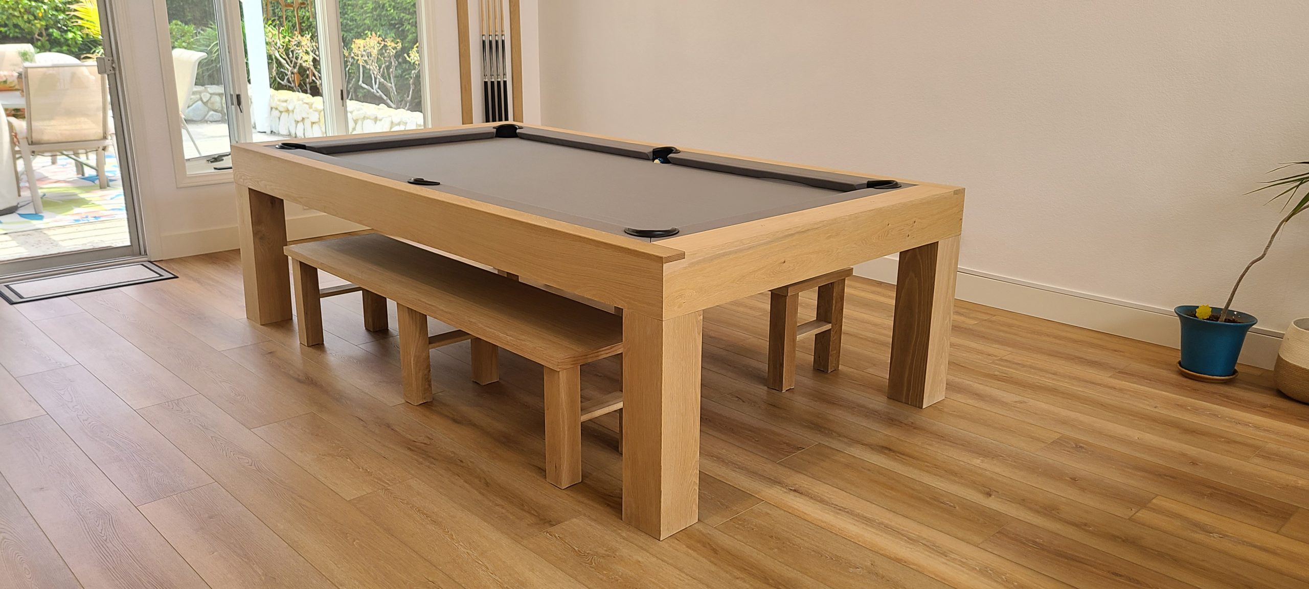 modern pool tables, custom pool tables, american made billiards mfg