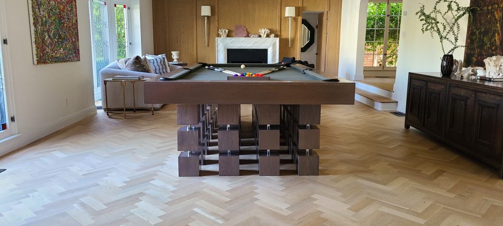 modern pool tables, custom pool tables, american made billiards mfg